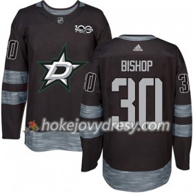 Pánské Hokejový Dres Dallas Stars Ben Bishop 30 1917-2017 100th Anniversary Adidas Černá Authentic